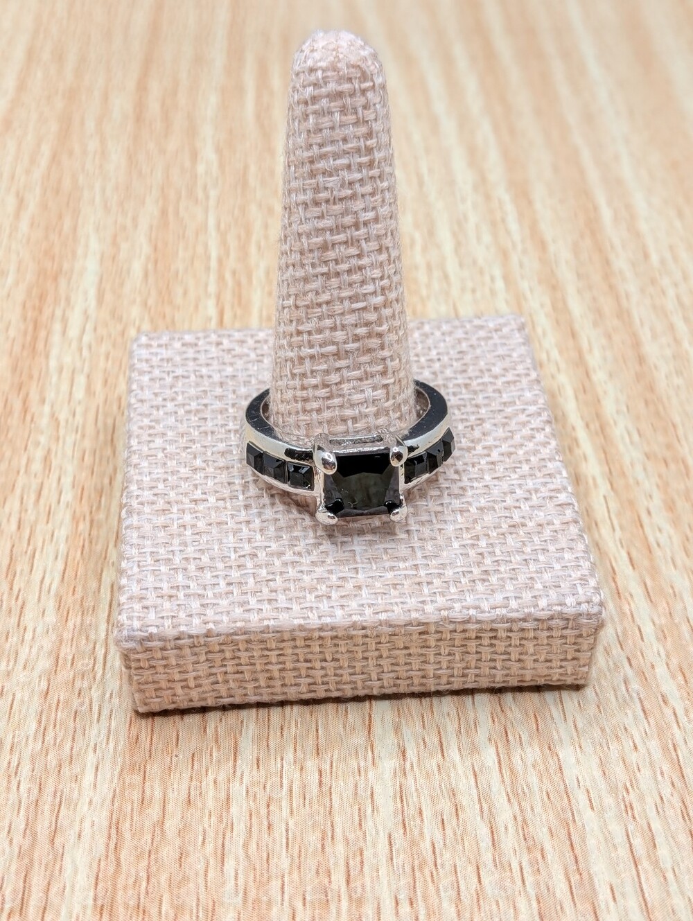 Black Stone Cocktail Ring